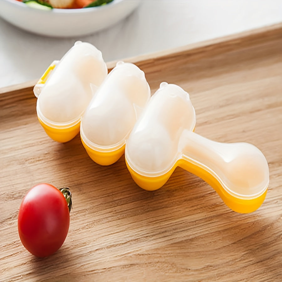 Пластиковый шейкер для рисовых шариков для детей с мультяшными дизайнами, удобный кухонный гаджет для приготовления круглых рисовых шариков, идеален для домашнего использования