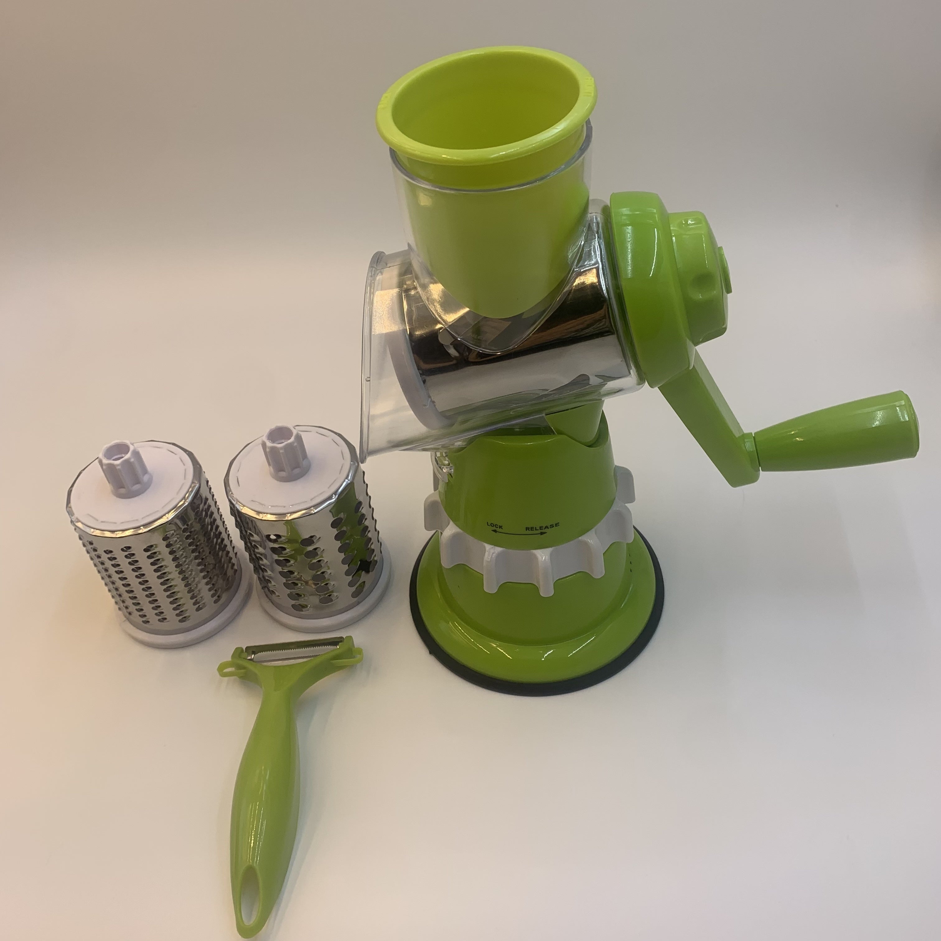 Multifunctional Fruit and Vegetable Cutter Set with Container and Cheese Grater