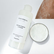 Hypoallergenic Facial Cleanser for Combination Skin with Hibiscus Scent and Rice Exfoliants