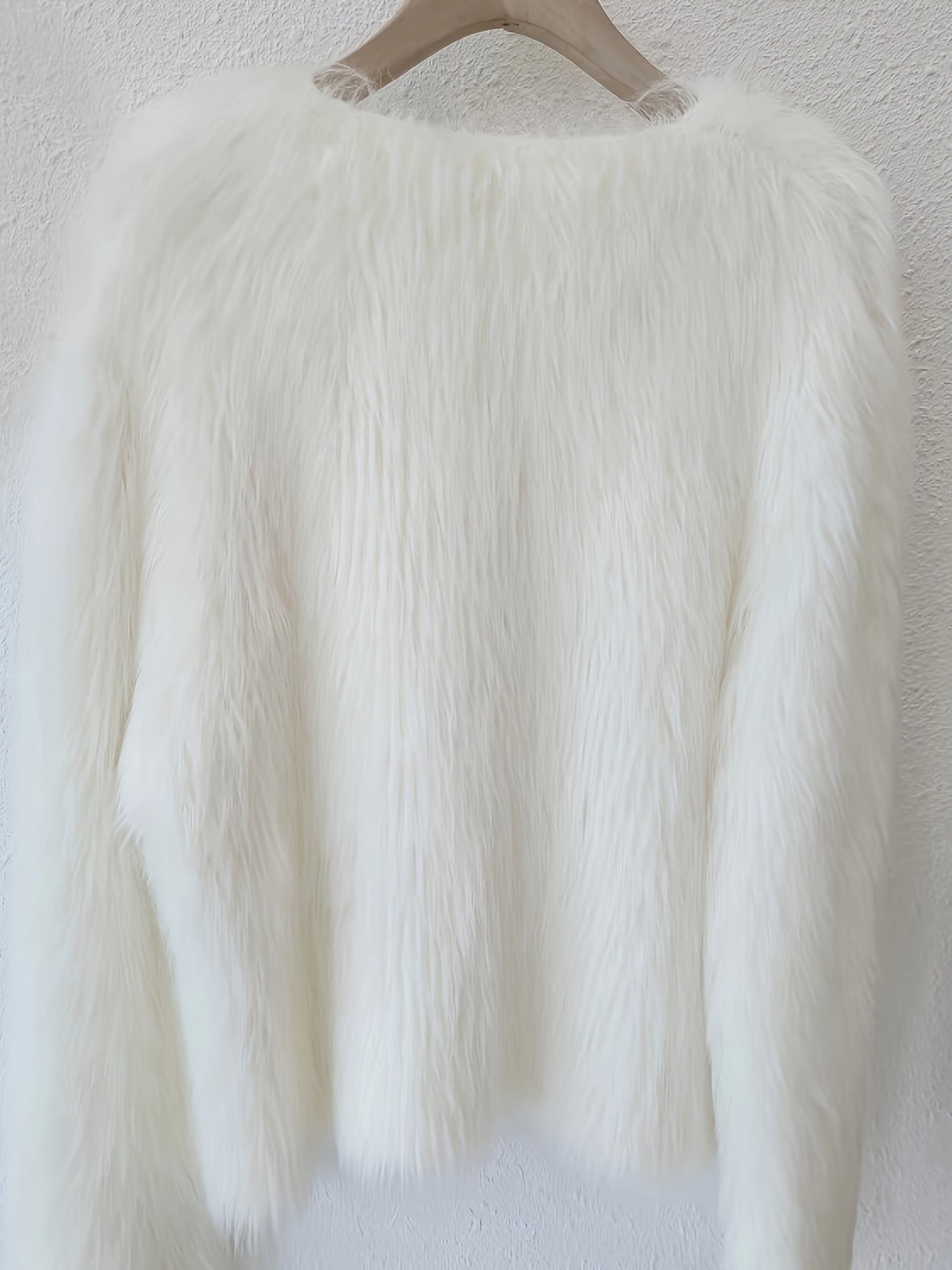 Plus Size Knit Cardigan Coat with Buttons Crew Neck Solid Color Fall Winter