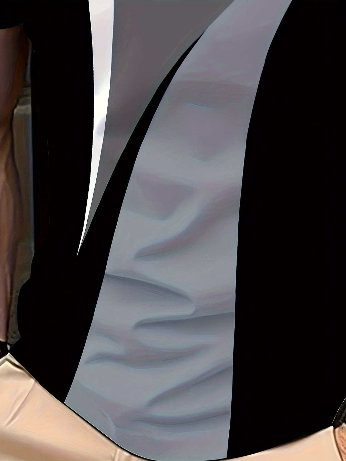 Men's Plus Size Golf Shirt Breathable Polyester Geometric Print Casual Short Sleeve