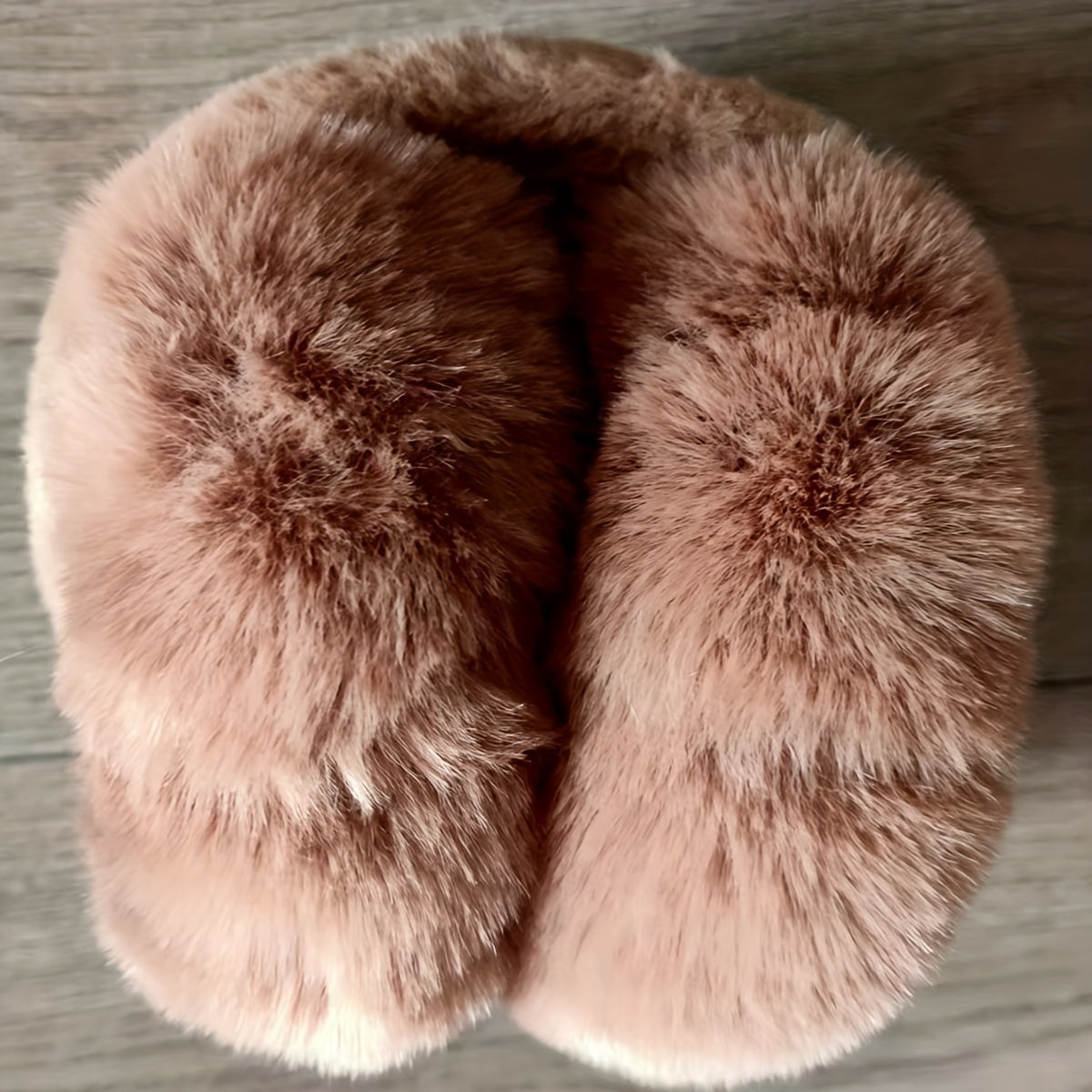 Unisex Faux Fur Earmuffs for Winter Outdoor Warmth, Cozy Stretch Polyester