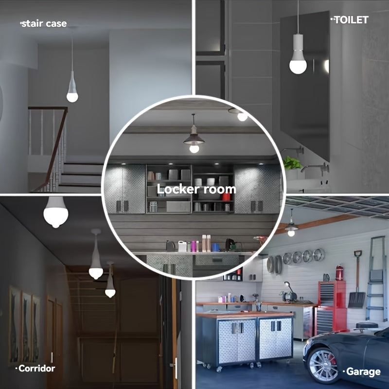 LED Motion Sensor Light Bulb for Human Body Movement E26/E27 Indoor 85-265V