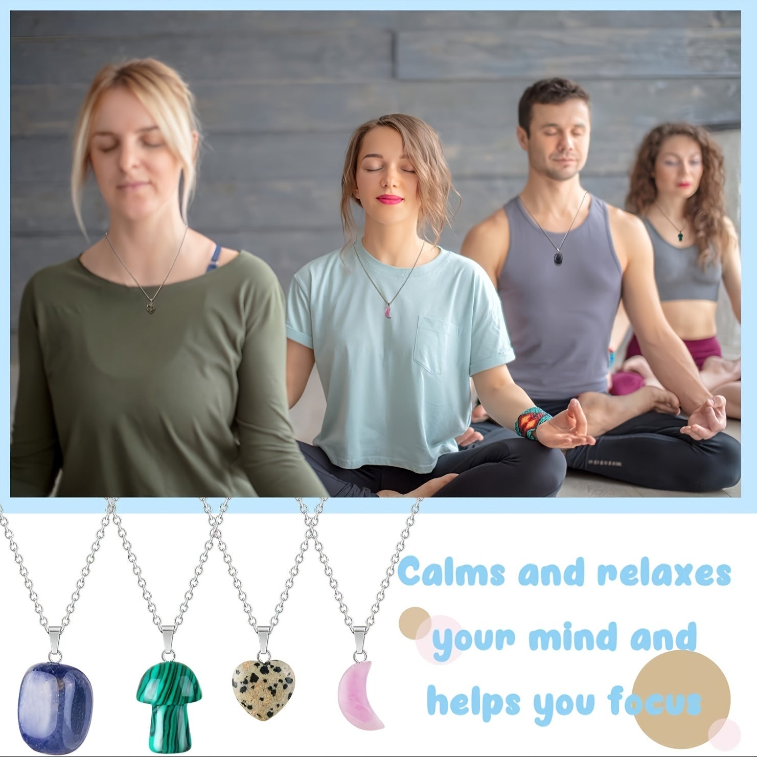 20 Retro Moon-Shaped Pendant Jewelry Making Kit with Black Leather Necklace Chains