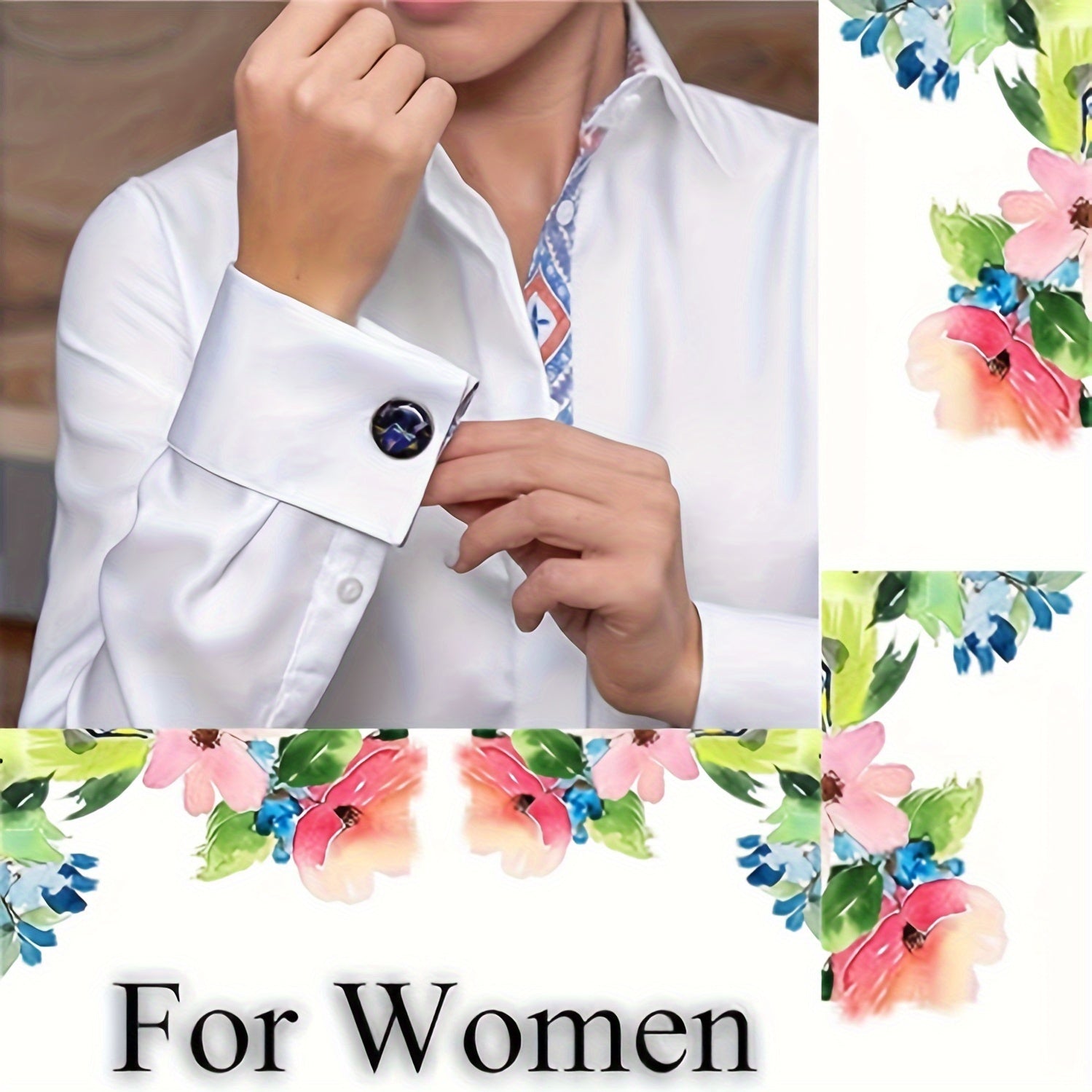 Metal Dragonfly Cufflinks Set of 2 for Men and Women Formal Accessories