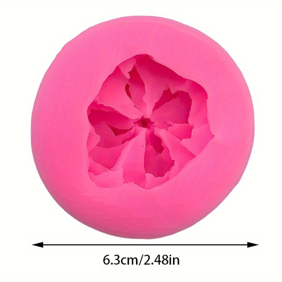 Silicone Cake Decorating Mold Peony Flower for Sugarcraft Chocolate Fondant DIY