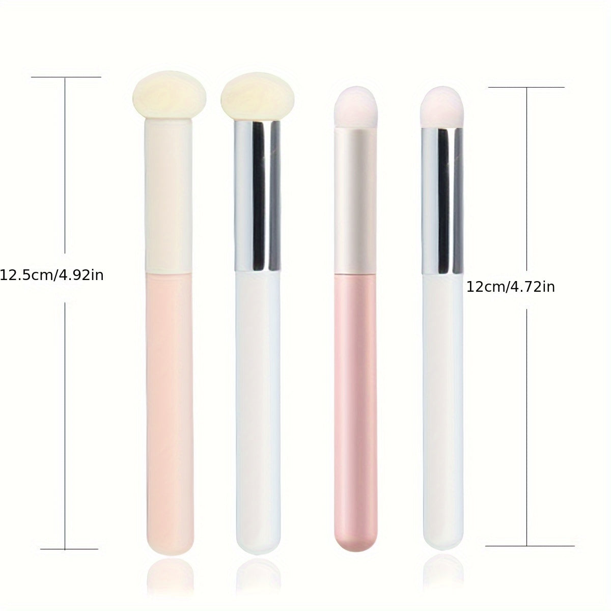 Pink Concealer Brush Round Head Sponge Makeup Brush for Face FAQs