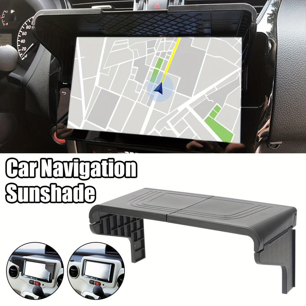 Universal Car GPS Sun Visor Cover ABS Sunshade Shield 17.78-30.48cm