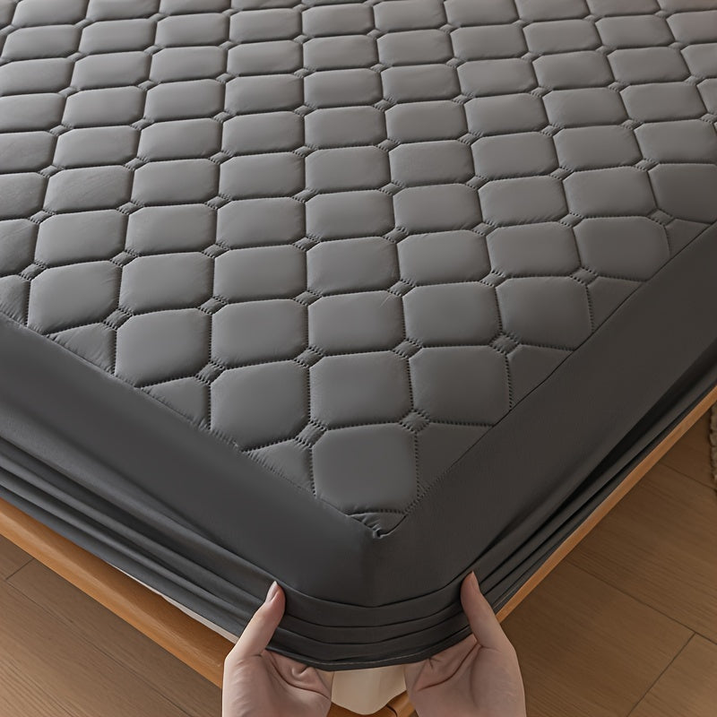 Suv o'tkazmaydigan, shovqinsiz, emboss qilingan yostiq qoplami, to'shakka mos keladigan, 29.97 sm chuqurlikdagi, yuviladigan, chang o'tkazmaydigan