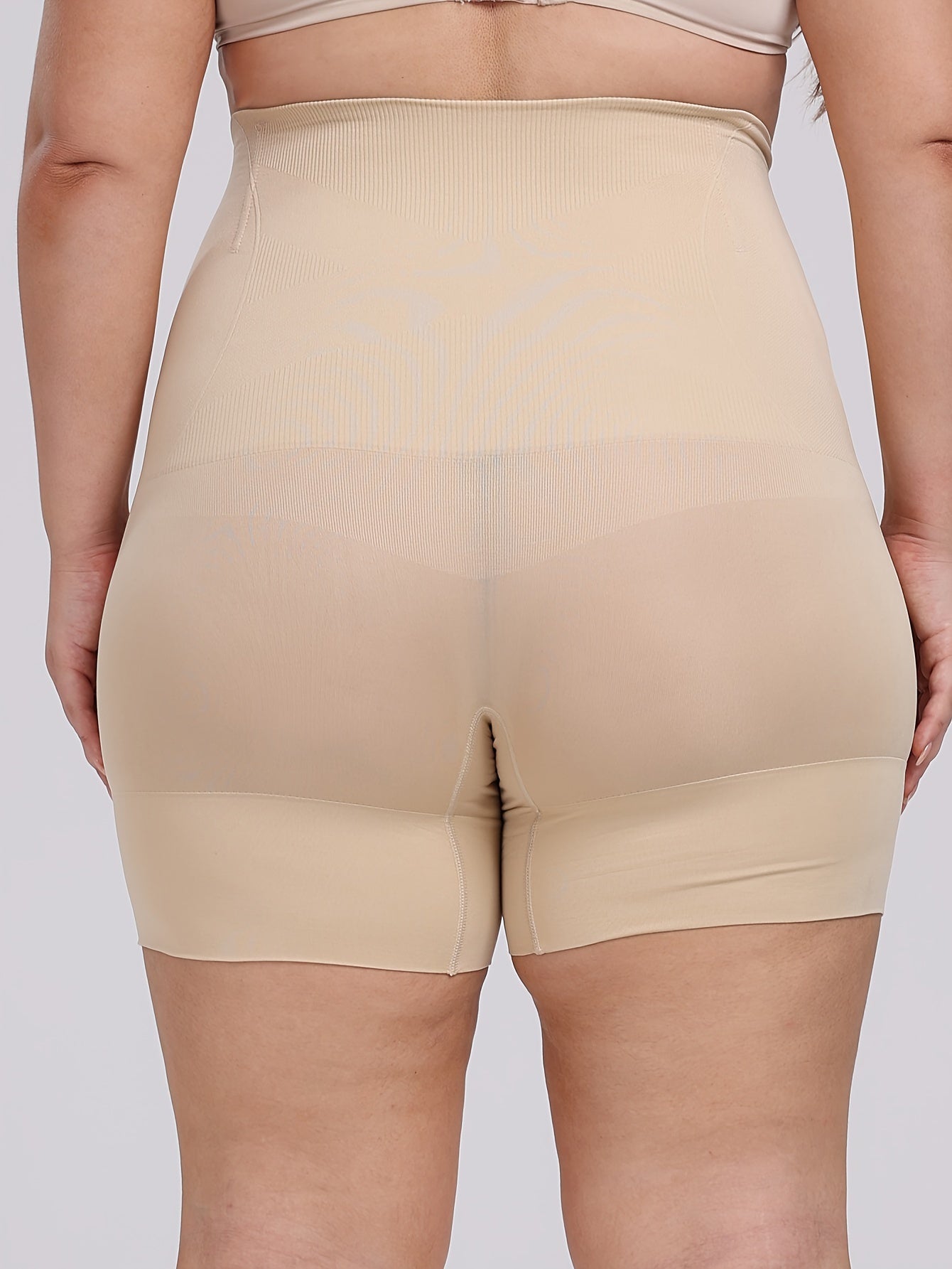 Women's Plus Size Seamless Shapewear Panties Tummy Control Butt Lift Nylon Spandex