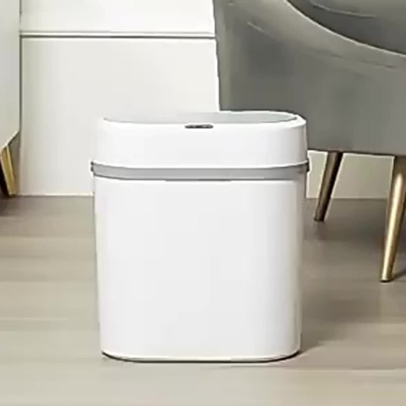 Uy uchun ishlatiladigan batareya bilan ishlaydigan ABS rezina aqlli sensor axlat qutisi