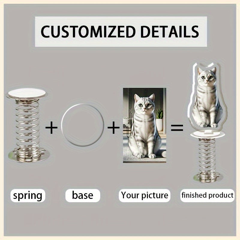 Maxsus akrilik avtomobil bahorli rockeri ko'p sahnali dekorativ o'yinchoq