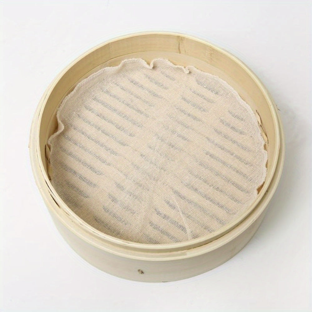 Cesta de vapor de acero inoxidable de 2 niveles para verduras, pescado y arroz, 10 pulgadas