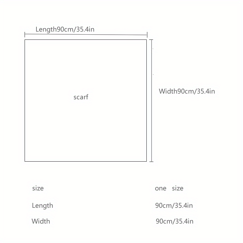 Women's Square Scarf with Vibrant Print Lightweight Windproof Sun-Protective Fashion Accessory