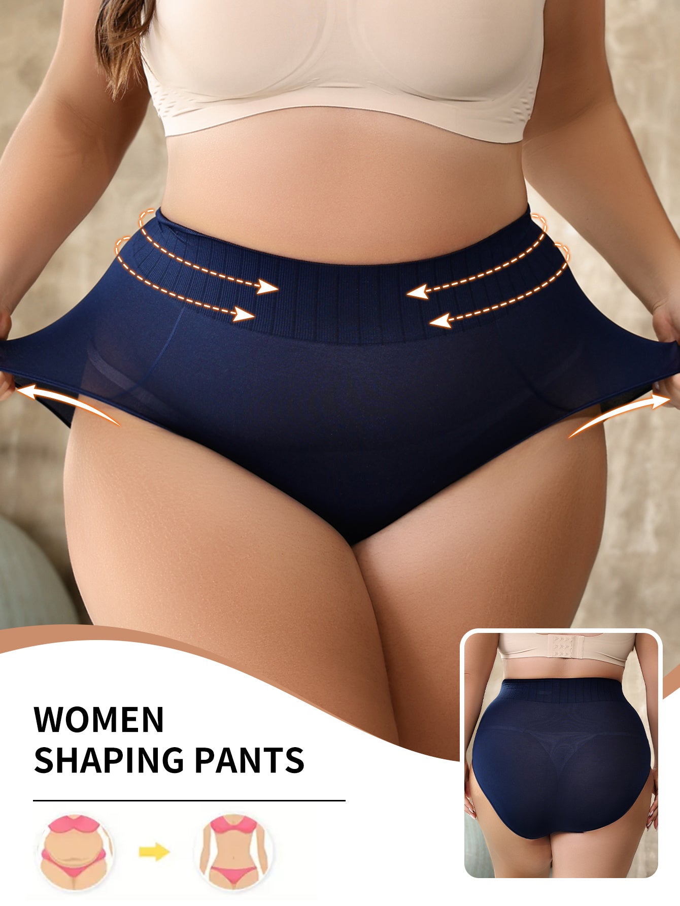 Women's Seamless Breathable High-Waisted Tummy Control Workout Shorts