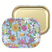 Rolling Tray Floral Critter 180x140mm Tobacco Smoke Accessories