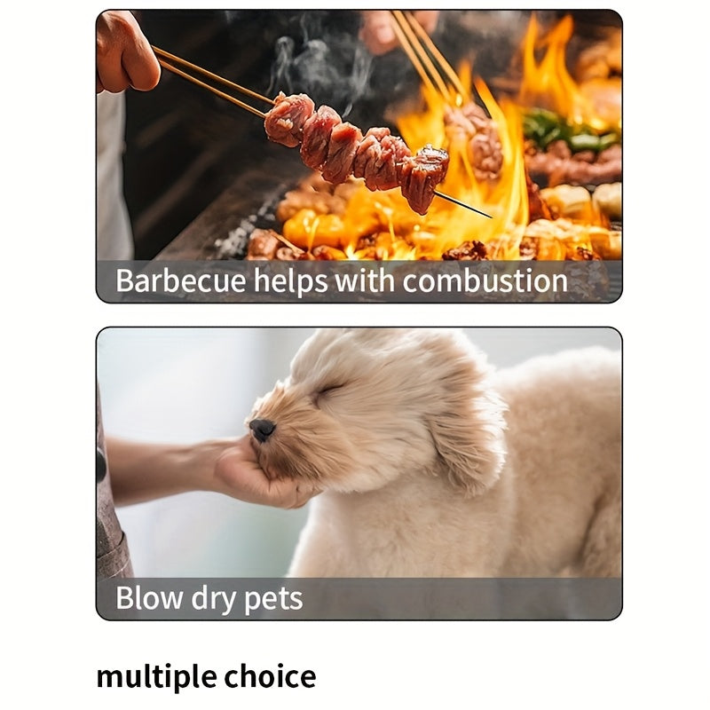 Portable Wireless Dust Blower with 130,000 Rpm Turbine Fan for Home and Outdoor Use