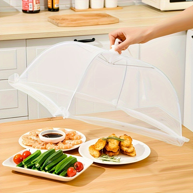 Stainless Steel Food Cover Tent for Picnics and Indoor Dining Insect Dust Protection