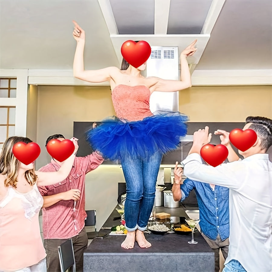 Girls Tutu Skirt 5-Layer Ballet Dance Skirt for Parties and Performances