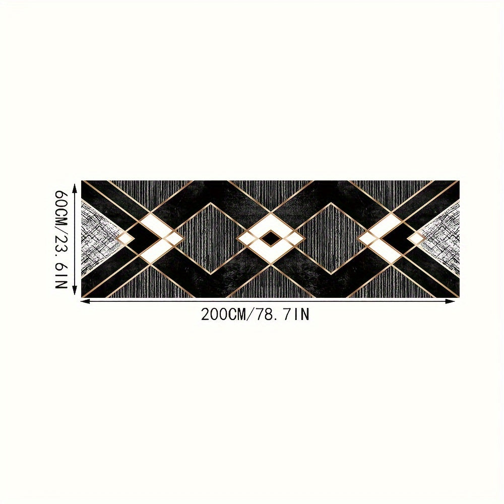 European Style Polyester Area Rug Waterproof Non-Slip Stain-Resistant Carpet