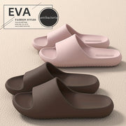 Women's EVA Slides Open-Toe Breathable Non-Slip Comfortable Purple