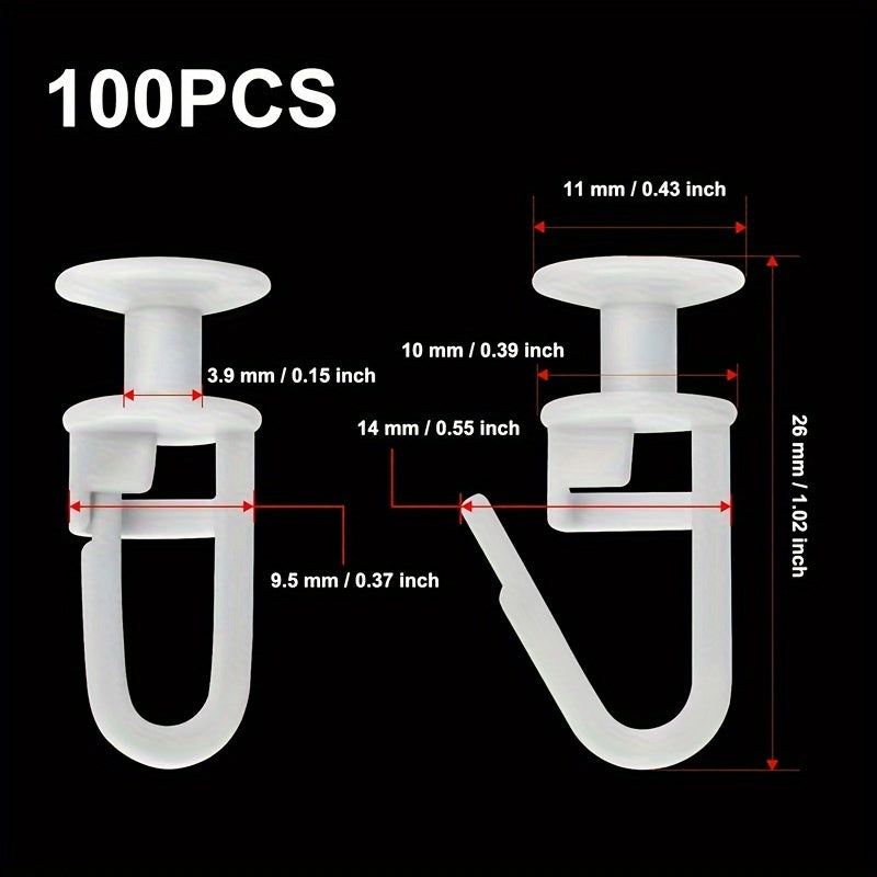 100 Nano Pulleys with 6 Sets of Threaded Pulleys for Light Duty Mechanical Projects