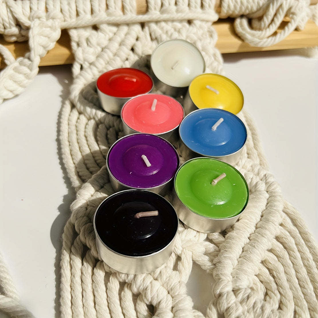 Set of 10 Scented Tealight Candles for Home Decor Weddings Parties Holidays Spa Aromatherapy