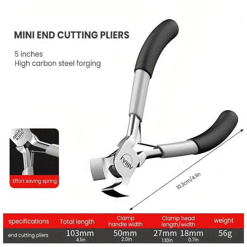 Alicate mini multifuncional para electricistas, pinzas diagonales de grado industrial