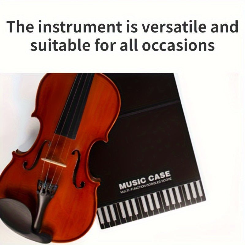 Adjustable A4 Size Piano Sheet Music Clip in White or Black ABS Material