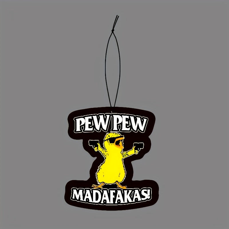 Uniseks qog'ozli havo tozalash uchun avtomobil hidi va qushcha dekor