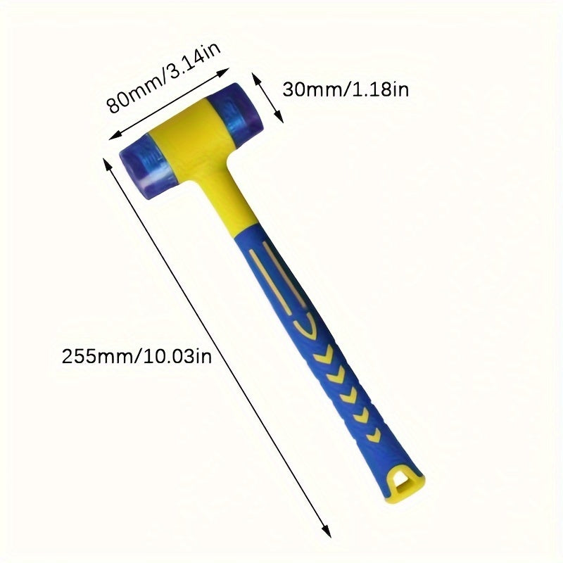 Multifunctional Plastic Hammer for Jewelry, Tile, and Wood Fixing