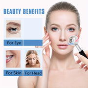Stainless Steel Face and Eye Massager Non-Electric Cold Compress Tool Rejuvenation Gift for Women