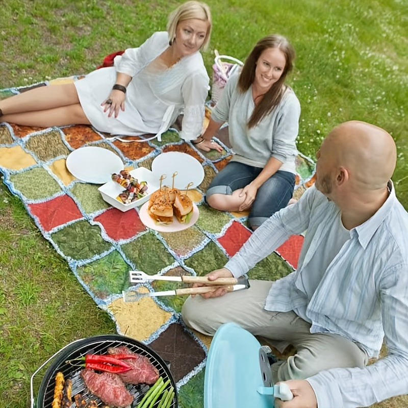 100 Pieces Handmade Circular Bamboo Skewers for Fruit, Cocktail, and Appetizer Use