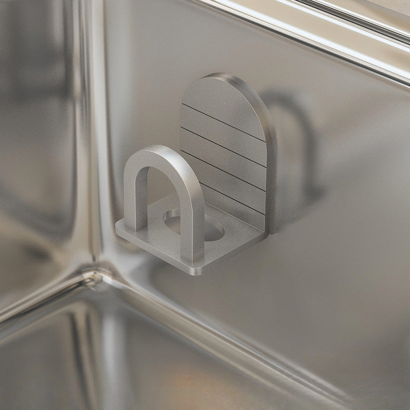 Estante de almacenamiento de cocina de aluminio multifuncional, no necesita electricidad, duradero