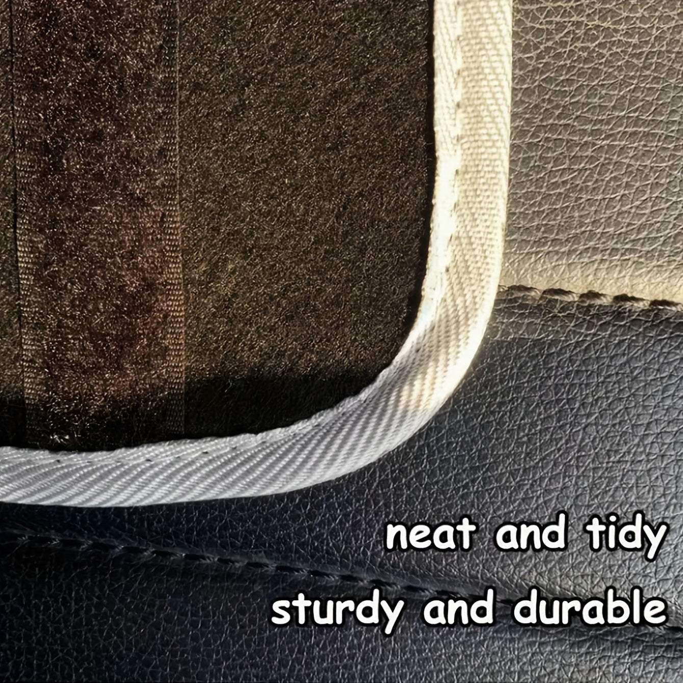 Universal Felt Car Trunk Organizer Foldable Storage, Space-Saving, Multi-Purpose