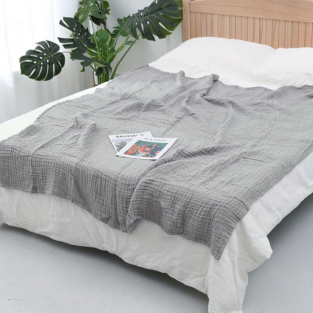 Six-Layer Muslin Blanket for Adults and Babies 139x190cm Lightweight Breathable