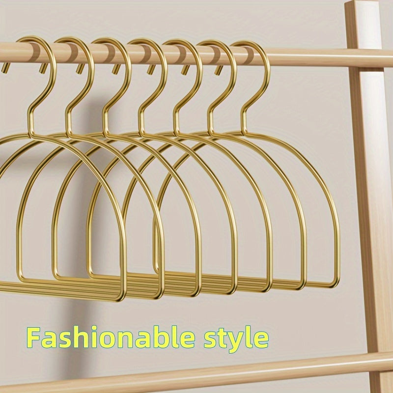 Golden Metal Scarf Hangers Set of 2 4 or 6 Iron Closet Organizer for Neckties and Scarves