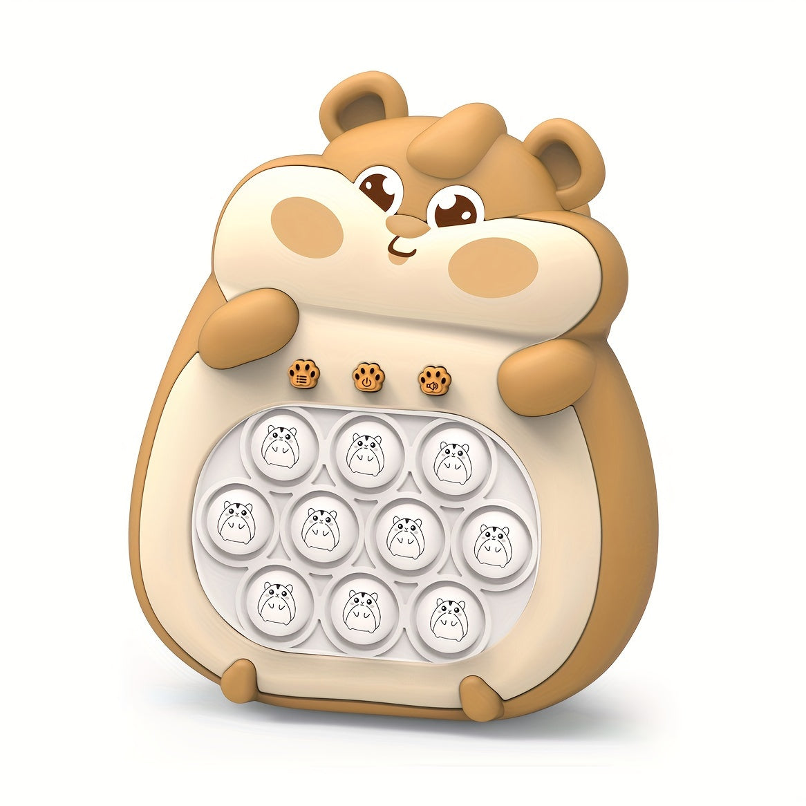 Consola de juegos portátil para niños de 3+ años con 4 modos, 999 niveles, luces, rompecabezas y burbujas