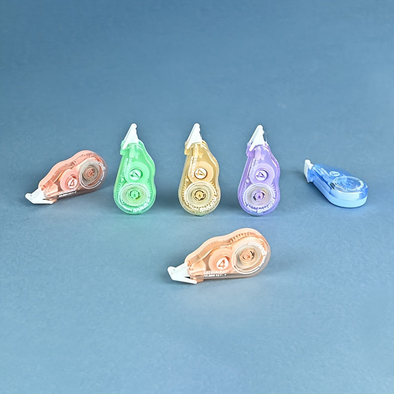 6 Pieces Correction Tape Set Large Capacity for School Use