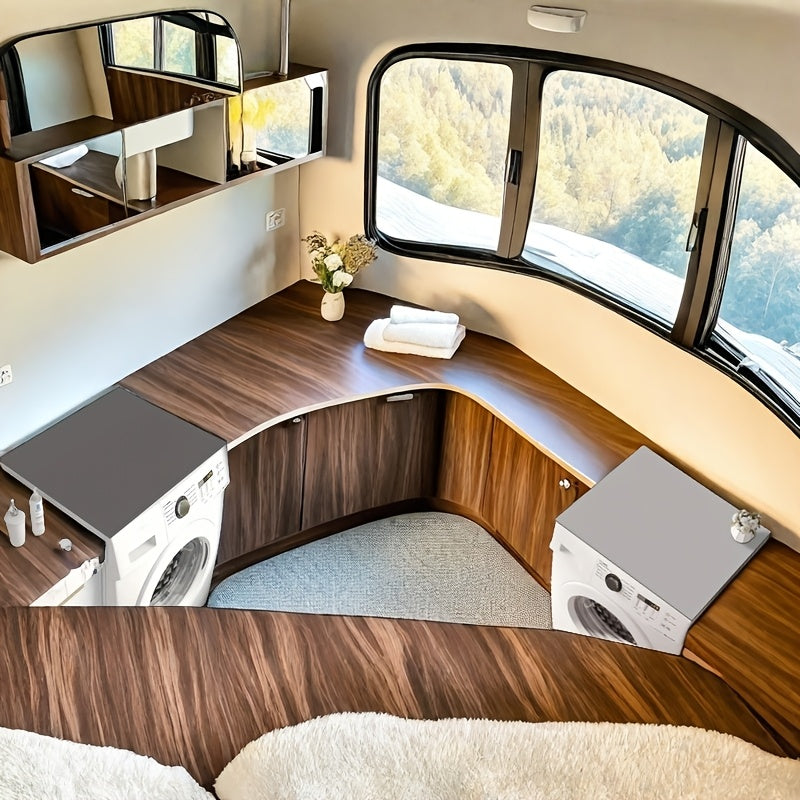 Washer Dryer Cover Protector Mat Non-Slip Durable Absorbent