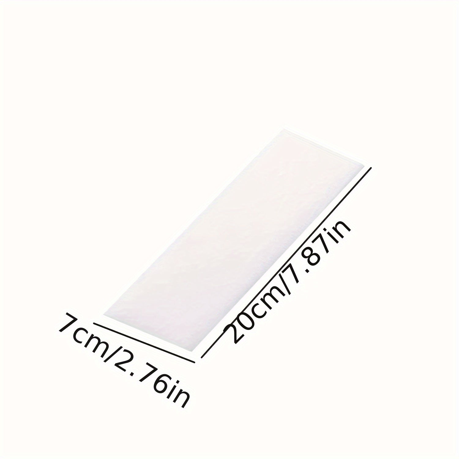 Women's Disposable Non-Woven Fabric Hair Removal Paper, Light Beige, 10-11cm