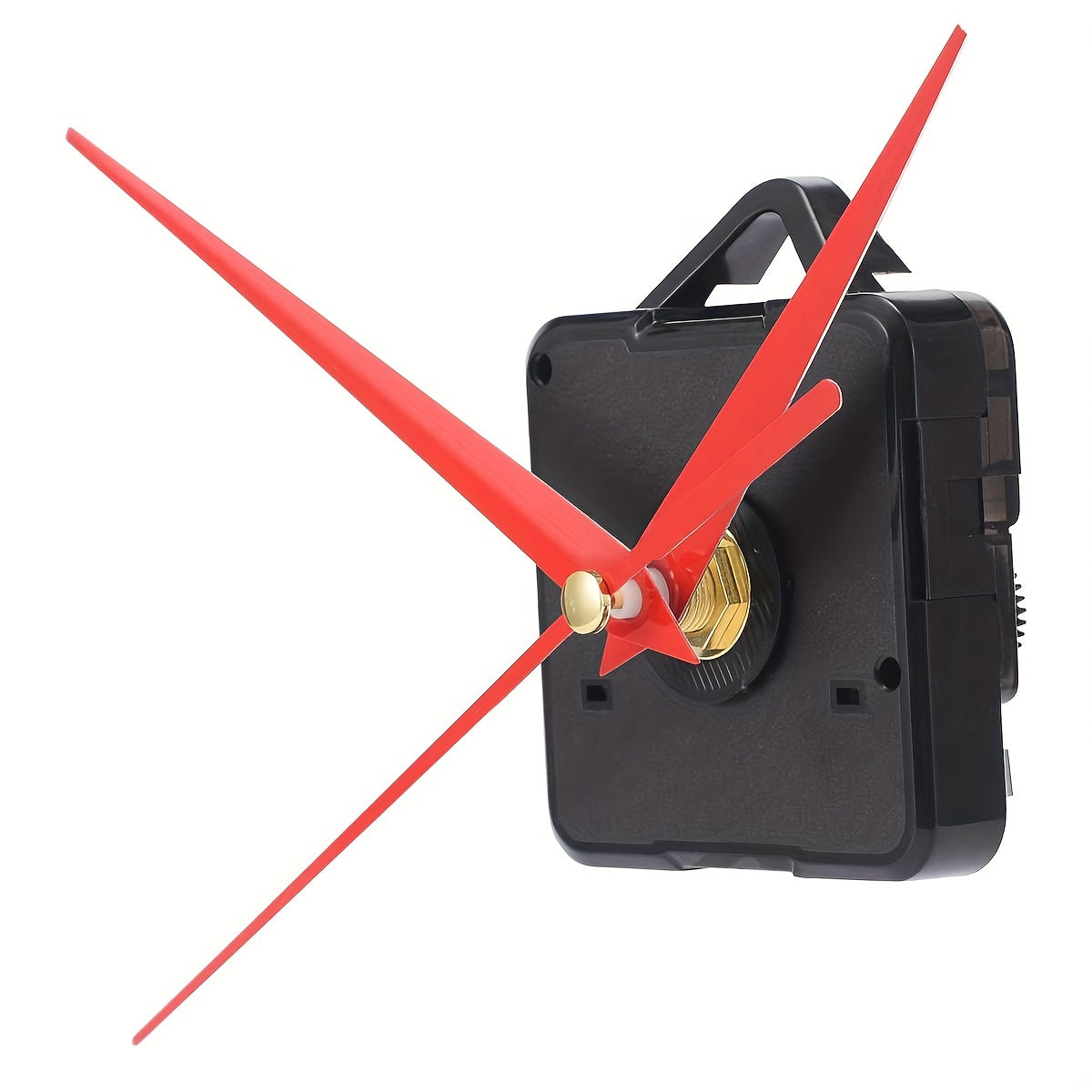 DIY Wall Clock Accessories Set with Silent Movement and Red Hands