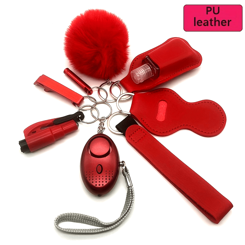 Women's Self-Defense Personal Safety Device in PU Leather