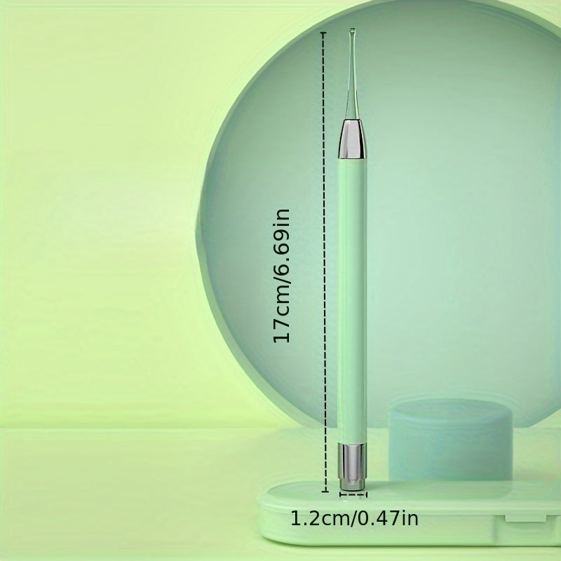 Набор инструментов для чистки ушей из 16 предметов с LED-подсветкой, мягкие ушные ложки для взрослых