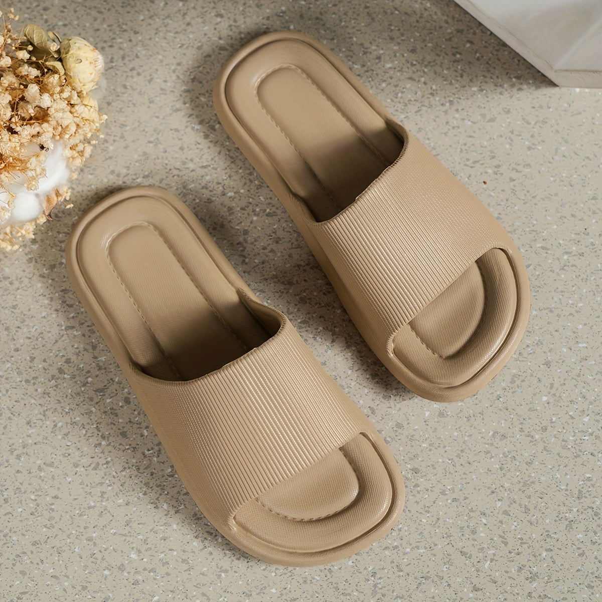 Women's EVA Slides Light Quick-Dry Open-Toe Casual Slippers