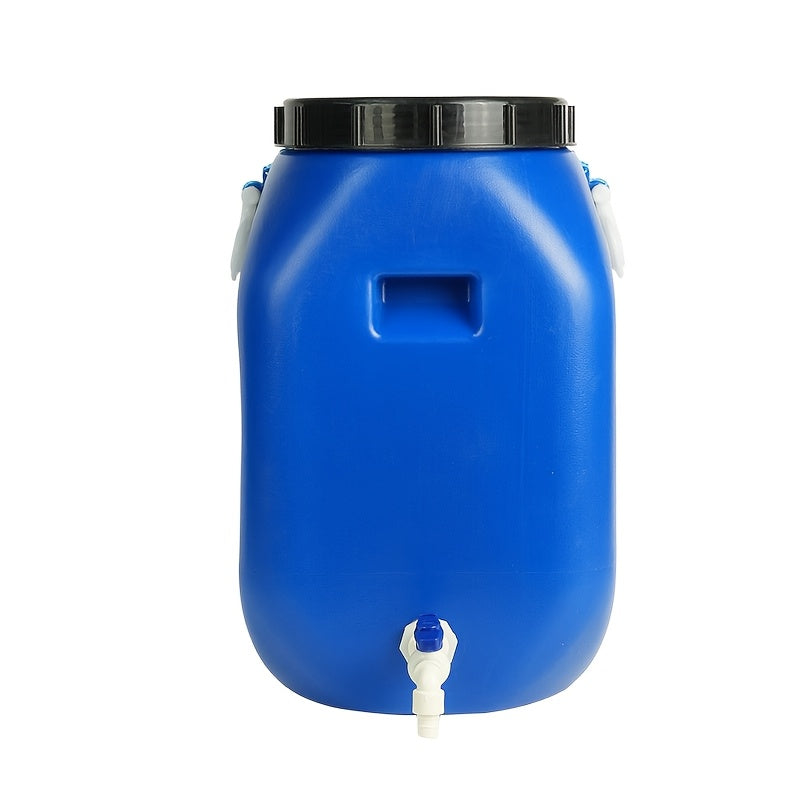 25L Heavy-Duty HDPE Plastic Bucket with Secure Lid for Cleaning and Outdoor Use