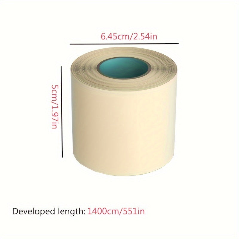 2 PVC Air Conditioning Cable Ties 5x1399.54cm for Pipe Securing and Aesthetics