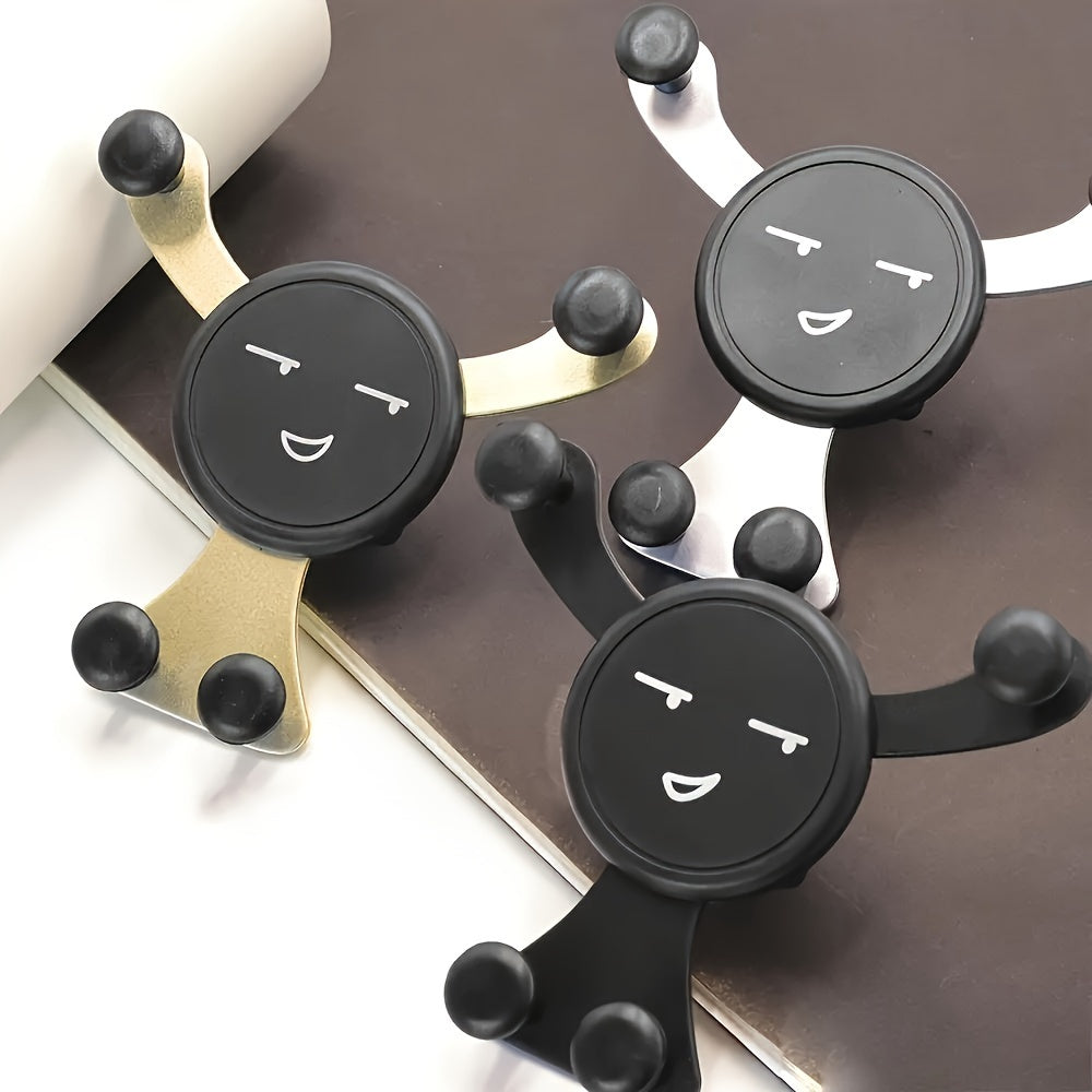 Car Phone Holder Rotating Air Vent Mount Mobile GPS Holder with Pattern