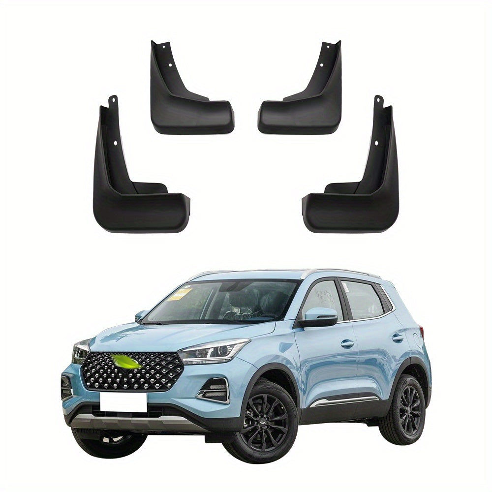 4 dona bardoshli plastmassa loyqalar uchun avtomobil g'ildirak bo'lagi himoyasi splash guards