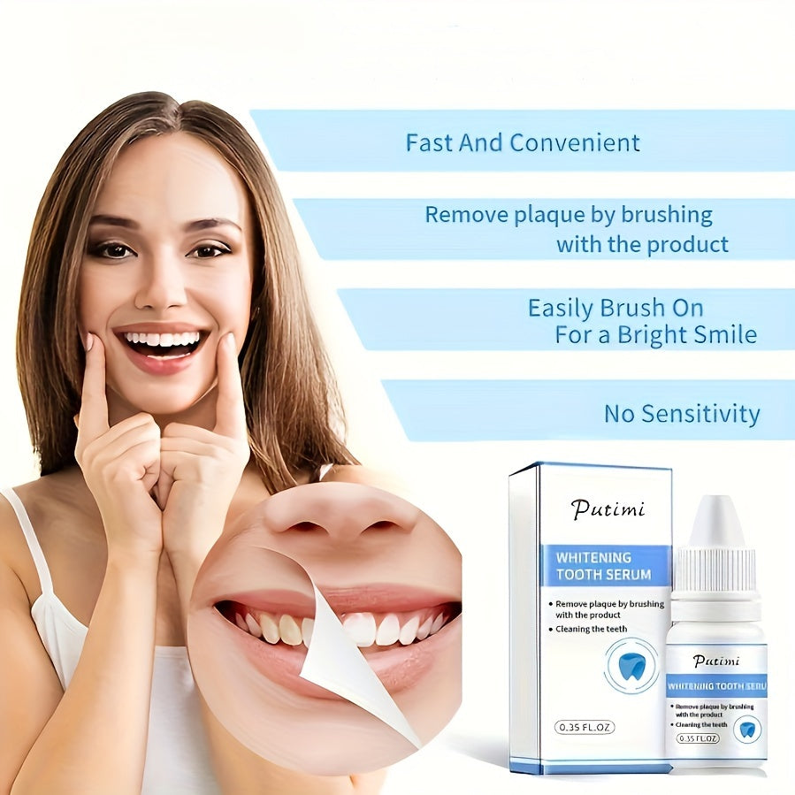 Teeth Whitening Serum Alcohol Free Fast-Acting for Noticeably Whiter Teeth in 1 Week